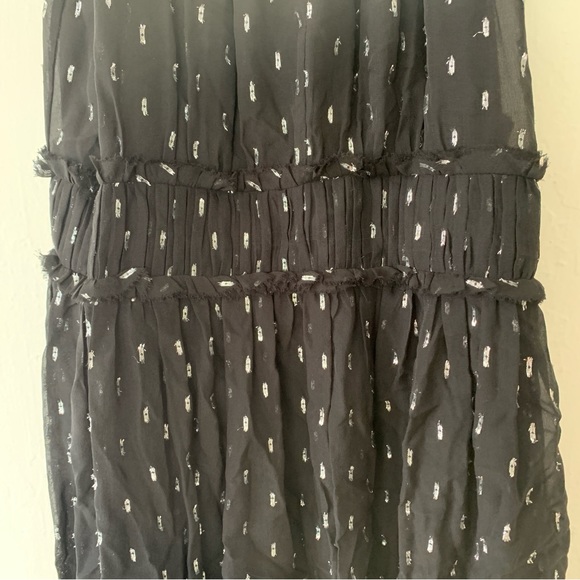 Joie Althia Metallic Embroidered Silk Dress - Picture 12 of 16